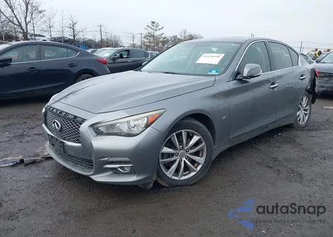 2015 Infiniti Q50 from USA, damaged, VIN JN1BV7AR7FM396402